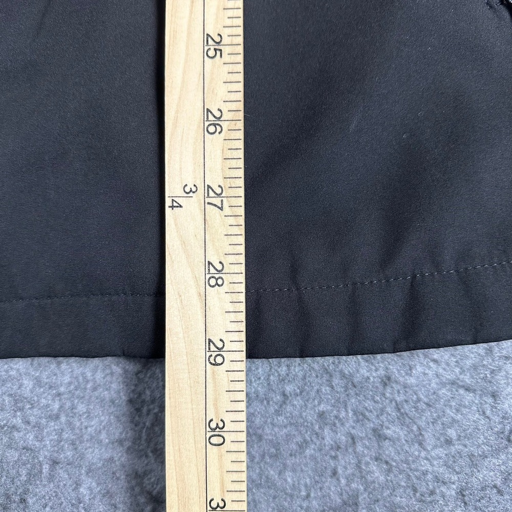Lauren Ralph Lauren Women's Black Quilted Hybrid Zip Up Hooded Jacket Size L - Picture 6 of 12